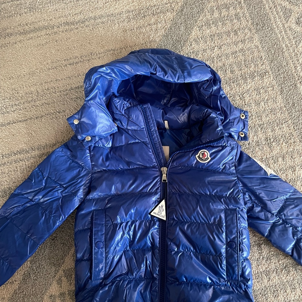Moncler Blue Kids Jacket